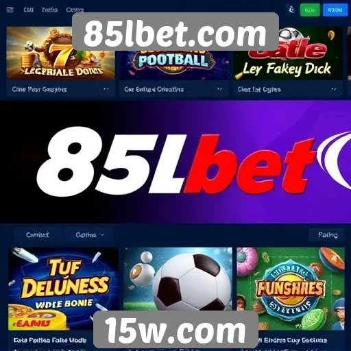 Opções de jogos disponíveis no 85lbet.com